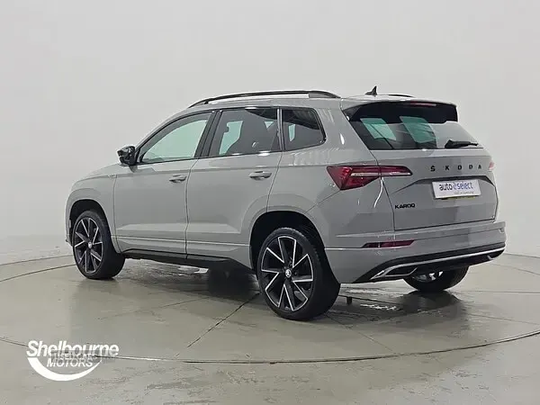 Used Skoda Karoq SportLine 150 HP (110 kW) 2023 Grey SUV