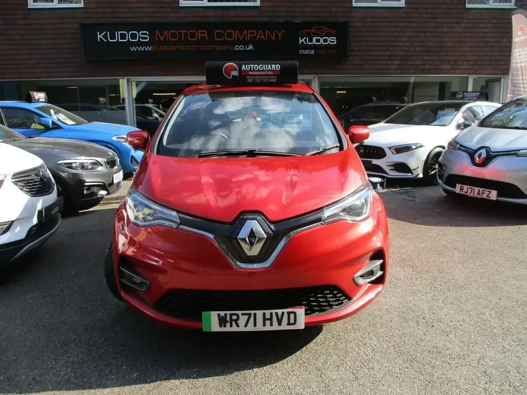 Usado Renault Zoe Iconic 78 kW (107 HP) 2021 Vermelho Citadino
