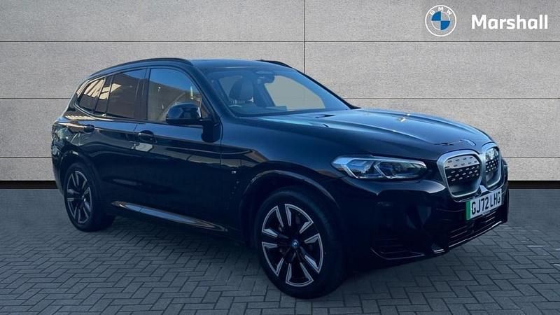Black Used 2022 BMW iX3 M Sport SUV | £30,306 (Fair price) - Image 1/4