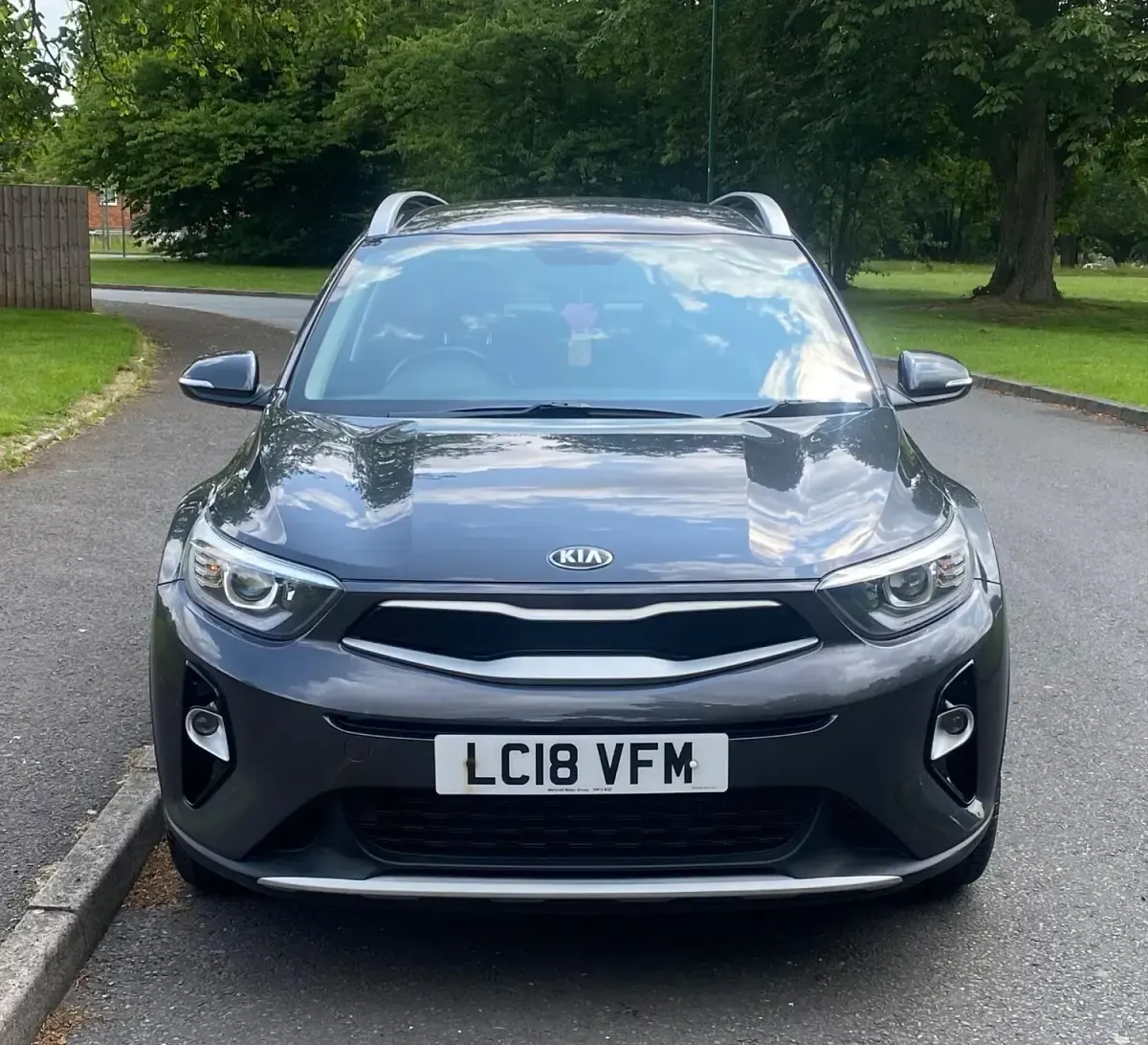 Used Kia Stonic 108 HP (79 kW) 2018 Grey SUV