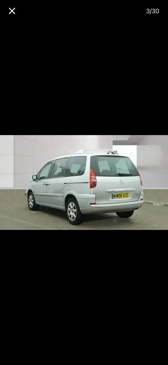 Used Peugeot 807 136 HP (100 kW) 2008 Silver MPV