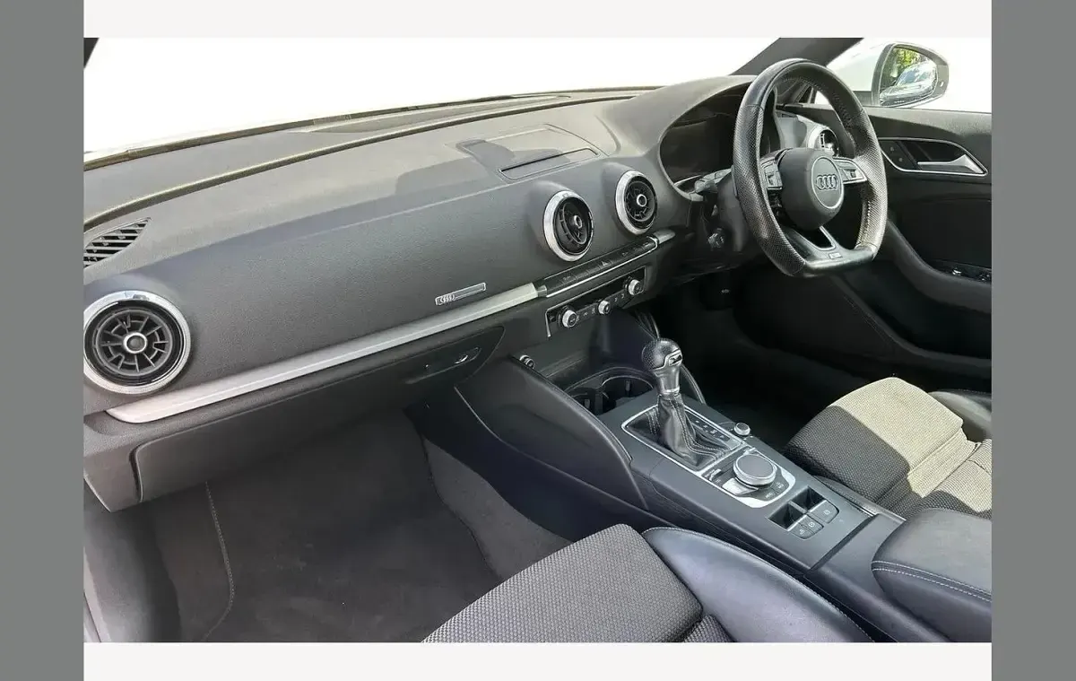 Used Audi A3 Cabriolet S-Line 147 HP (108 kW) 2019 White Cabriolet
