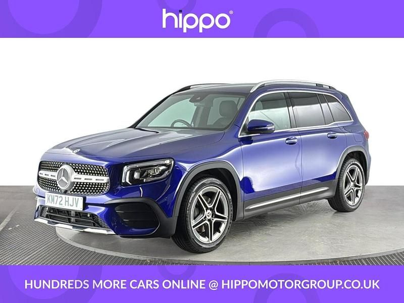 Used Mercedes GLB200 AMG Line Premium 163 HP (119 kW) 2022 Blue SUV
