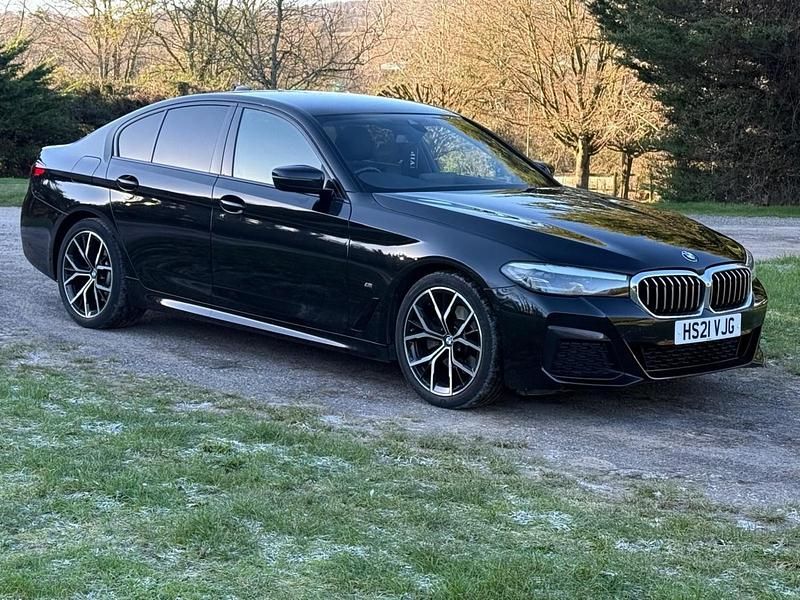 Used BMW 520 M Sport 2021 Black Sedan