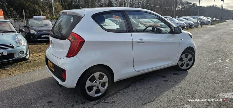 Used Kia Picanto 2012 White Hatchback