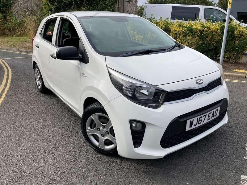 White Used 2017 Kia Picanto Hatchback | £5,795 (A bit pricey) - Image 1/4
