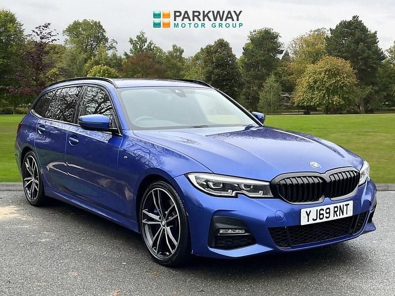 Used BMW 320 M Sport 2020 Blue Estate