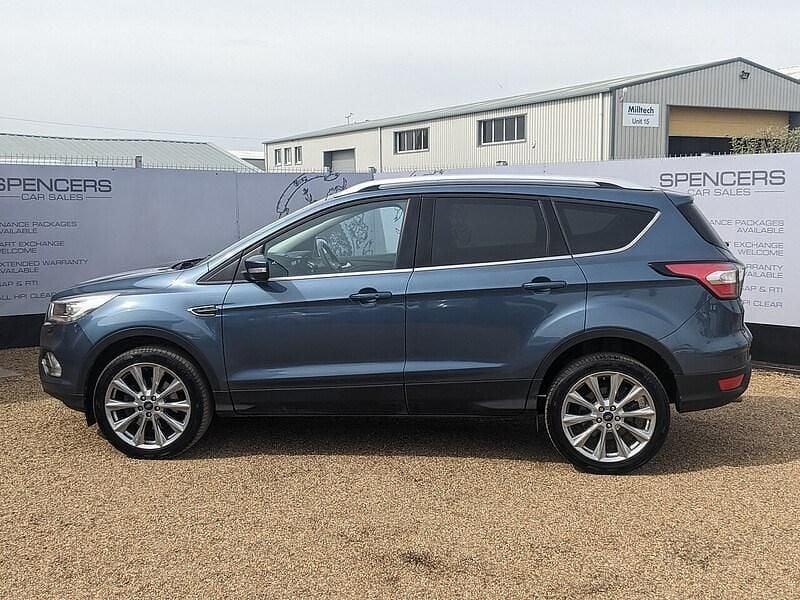 Used Ford Kuga Titanium X 120 HP (88 kW) 2019 Blue SUV