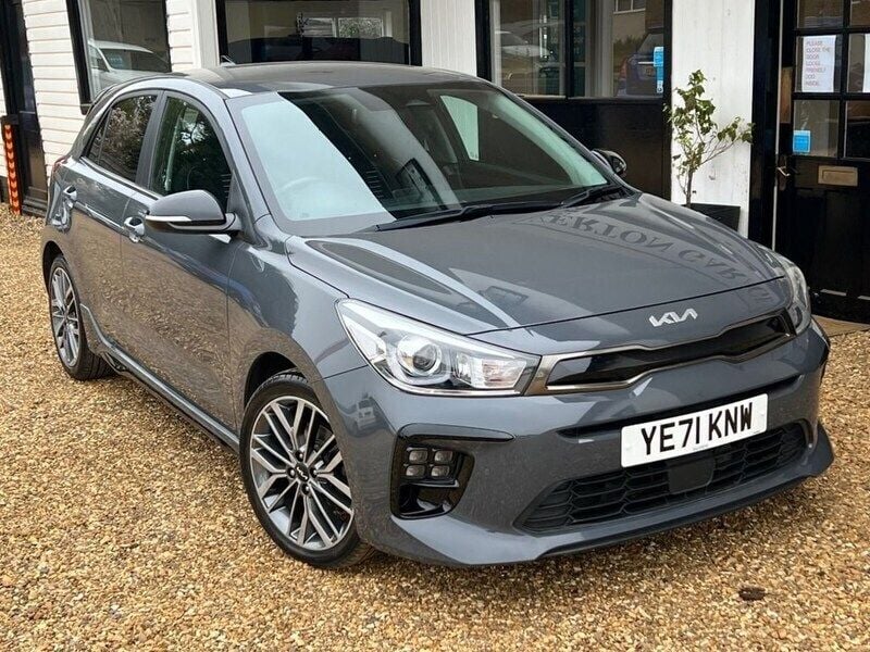 Grey Used 2021 Kia Rio GT-Line S Hatchback | £11,995 (Good price) - Image 1/4
