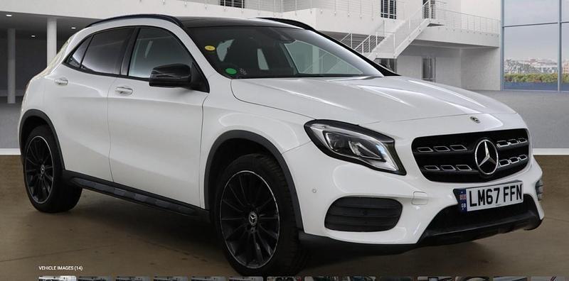 White Used 2018 Mercedes GLA220 AMG line SUV | £16,999 (Fair price) - Image 1/2