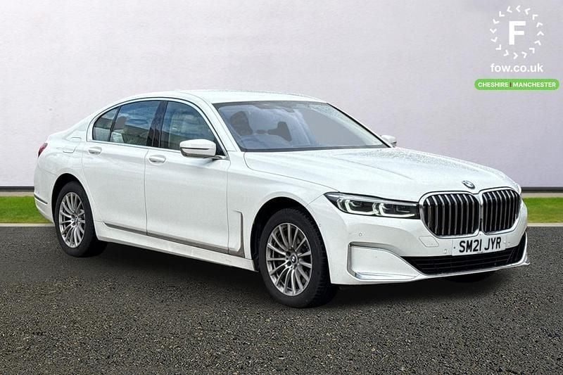 White Used 2021 BMW 730 Comfort Edition Sedan | £26,599 (Super price) - Image 1/3