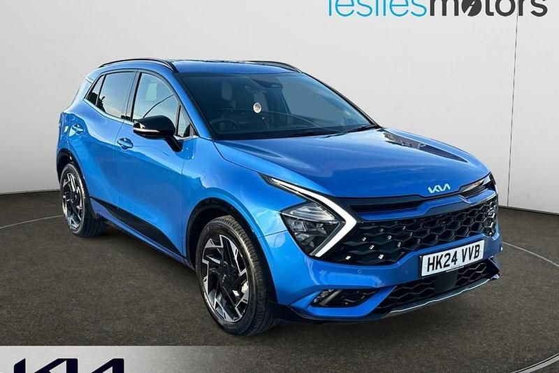 Used Kia Sportage GT-Line 157 HP (115 kW) 2024 Blue SUV