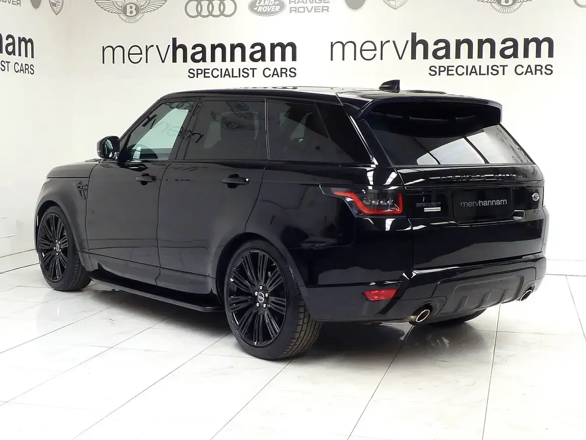 Used Land Rover Range Rover Sport HSE 300 HP (220 kW) 2018 Black SUV
