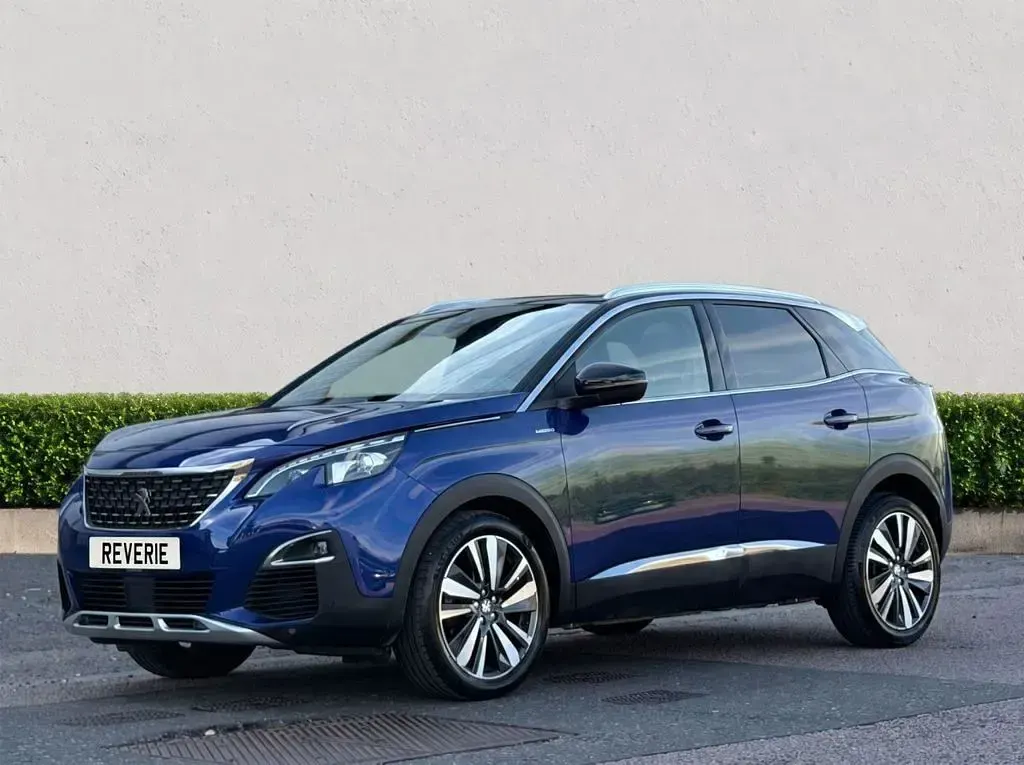 Used Peugeot 3008 GT-line 130 HP (95 kW) 2019 Blue SUV