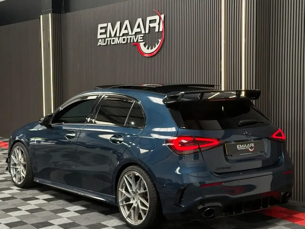 Used Mercedes A35 AMG Premium Plus 2019 Blue Hatchback
