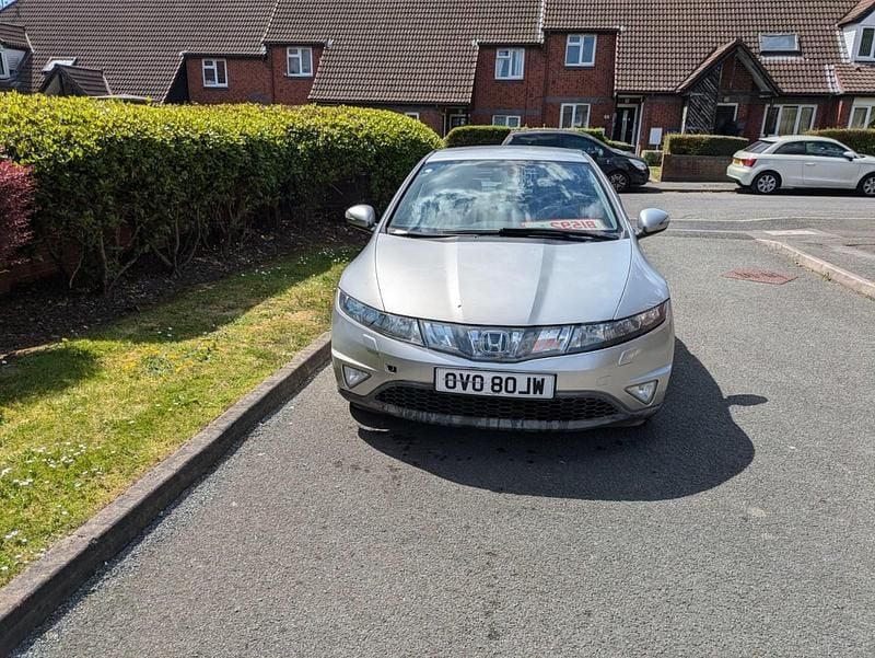 Silver Used 2008 Honda Civic EX Hatchback | £1,750 (Good price) - Image 1/4