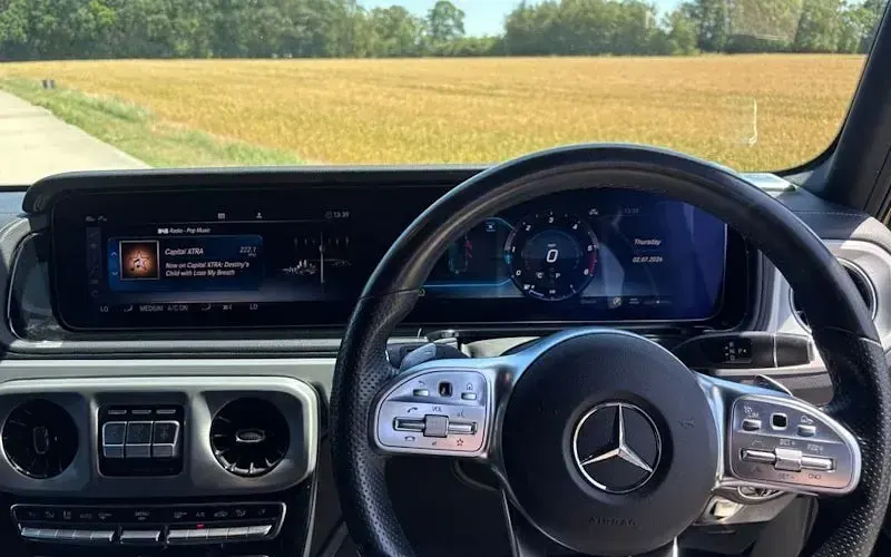 Used Mercedes G350 AMG line 286 HP (210 kW) 2020 Black SUV