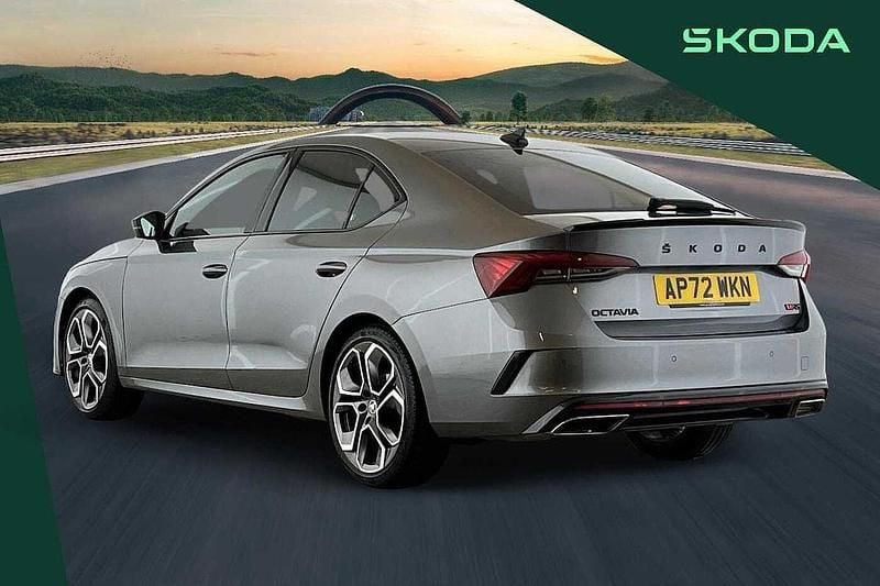 Used Skoda Octavia vRS 200 HP (147 kW) 2023 Graphite grey Hatchback