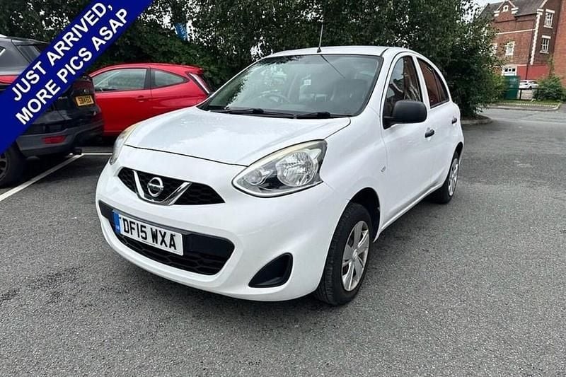 White Used 2015 Nissan Micra Visia Hatchback | £2,995 (Good price) - Image 1/1