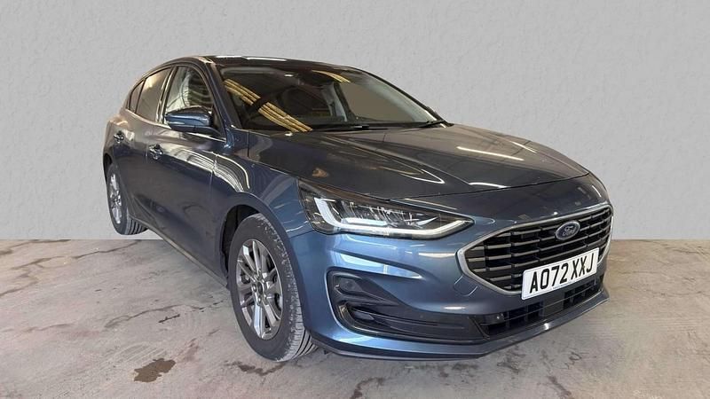 Blue Used 2022 Ford Focus Titanium Hatchback | £14,560 (Fair price) - Image 1/4