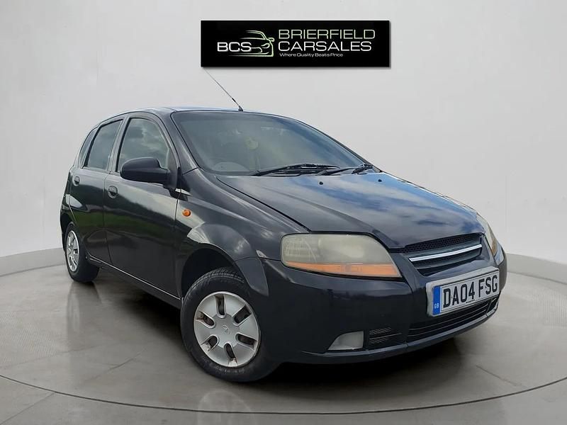Black Used 2004 Chevrolet Kalos Hatchback | £990 - Image 1/4