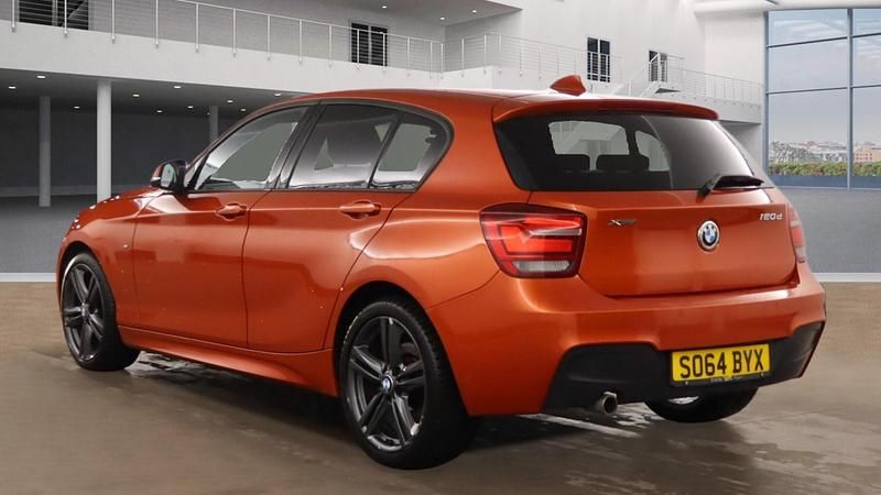 Used BMW 120 M Sport 2014 Orange Hatchback