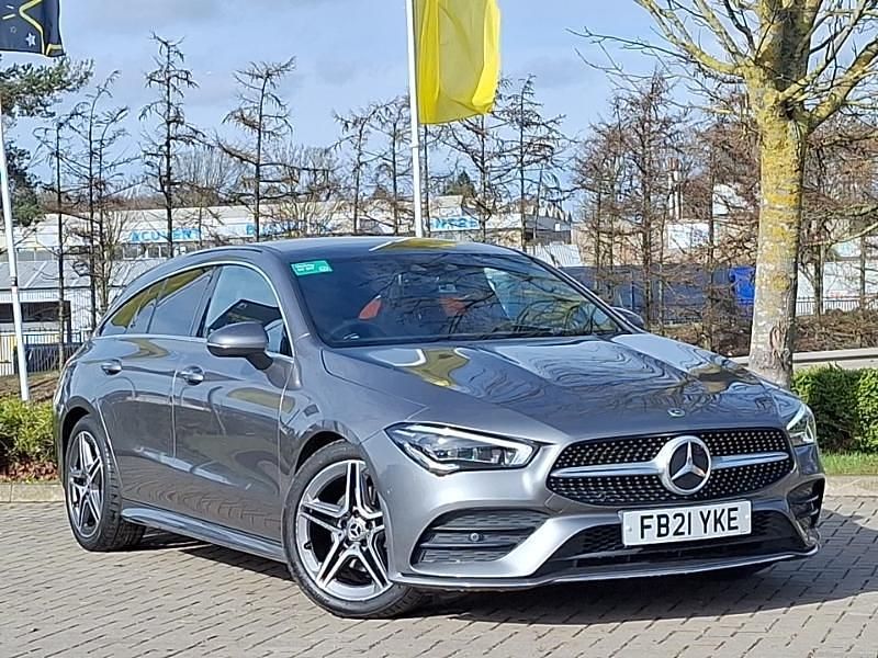 Used Mercedes CLA180 AMG Line Premium Plus 134 HP (98 kW) 2021 Grey Sedan