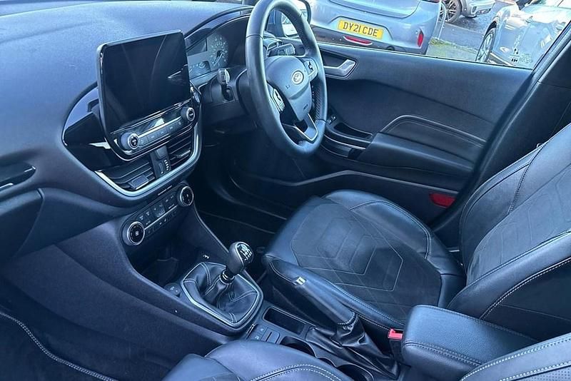 Used Ford Fiesta Titanium X 125 HP (91 kW) 2023 Blue Hatchback