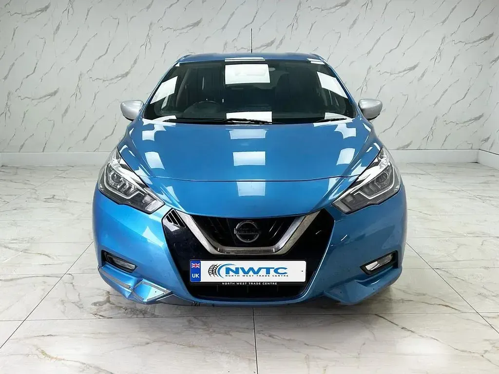 Used Nissan Micra S 90 HP (66 kW) 2017 Blue Hatchback