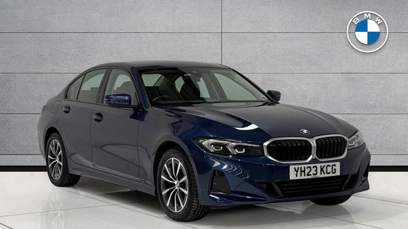 Used BMW 320 Sport Line 181 HP (133 kW) 2023 Blue Sedan
