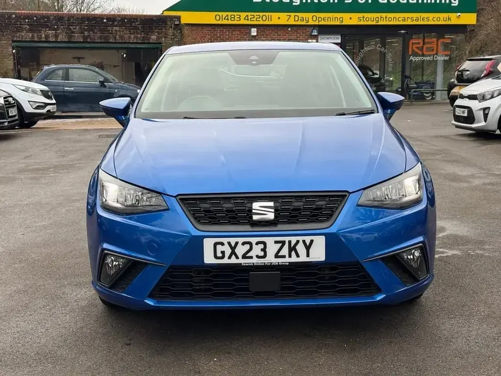 Używany Seat Ibiza SE 95 KM (69 kW) 2023 Niebieski Hatchback