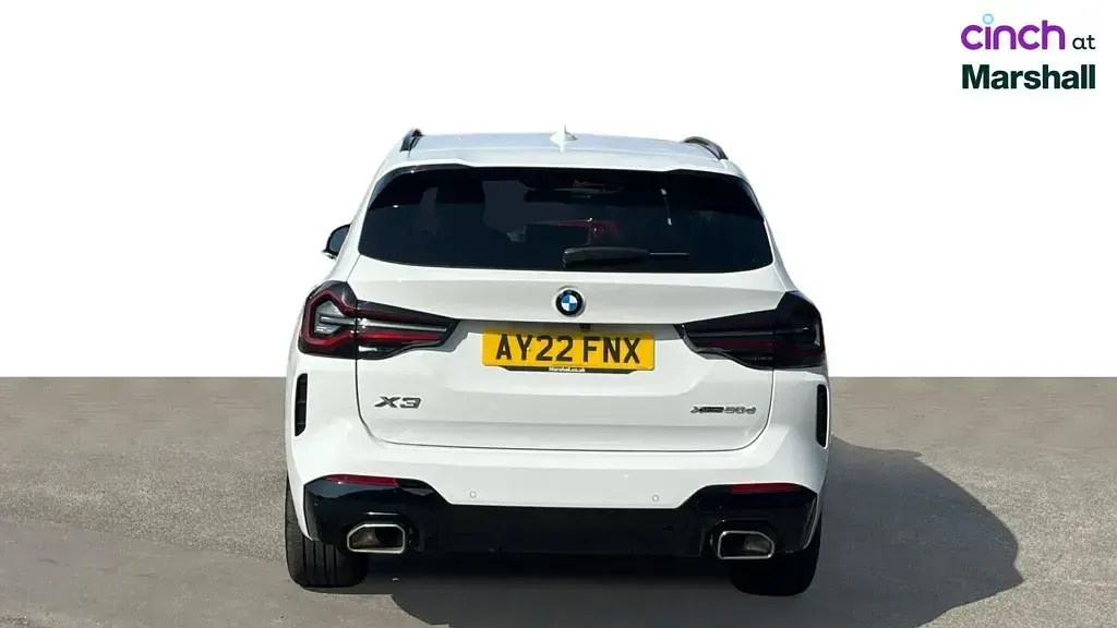Used BMW X3 M Sport 190 HP (139 kW) 2022 White SUV