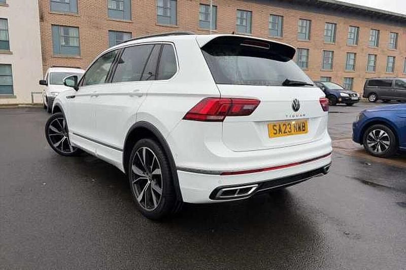 Used VW Tiguan R-line 150 HP (110 kW) 2023 White SUV