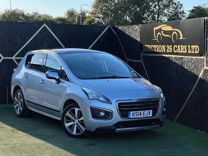 Silver Used 2014 Peugeot 3008 Allure Hatchback | £4,495 (Fair price) - Image 1/4