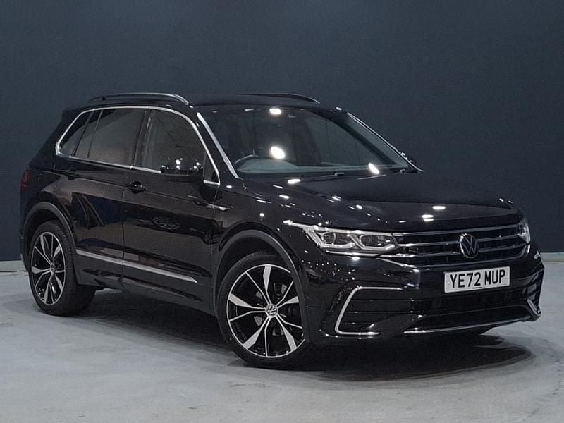 Used VW Tiguan R-line 150 HP (110 kW) 2022 Black SUV