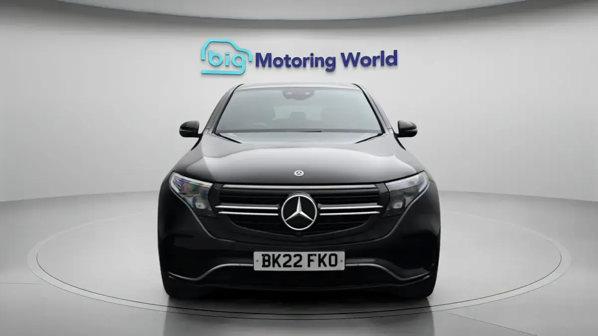 Used Mercedes EQC400 AMG line 300 kW (408 HP) 2022 Black SUV