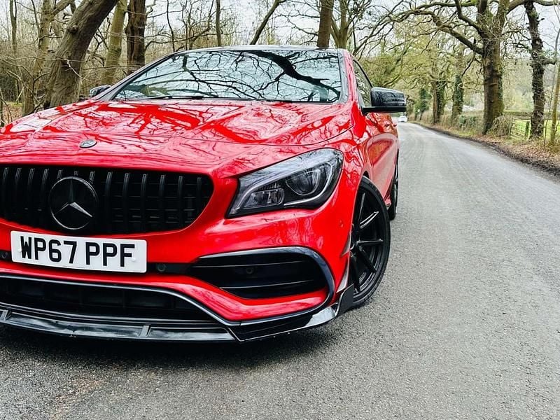 Used Mercedes CLA45 AMG 2017 Red Sedan