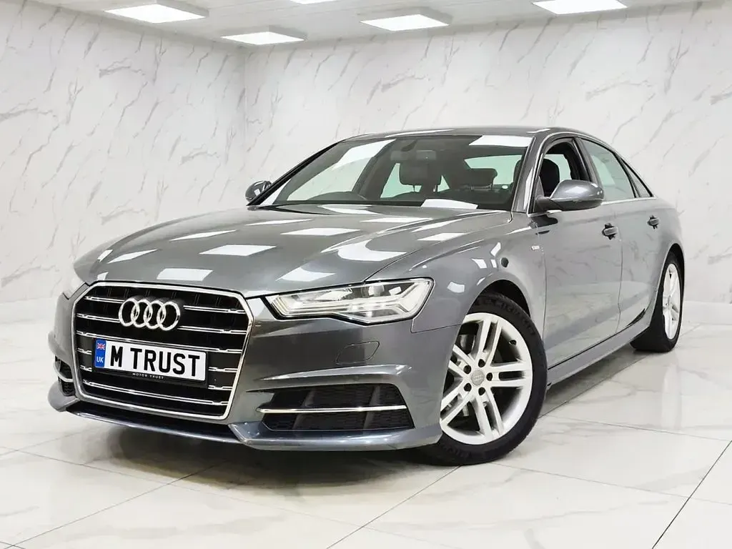 Used Audi A6 S-Line 190 HP (139 kW) 2017 Grey Sedan