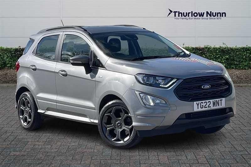 Silver Used 2022 Ford Ecosport ST-Line SUV | £13,790 (Fair price) - Image 1/4