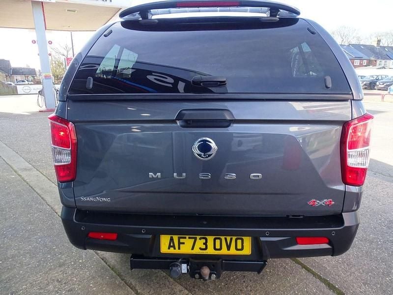 Used Ssangyong (KGM) Musso 199 HP (146 kW) 2023 Grey Pickup