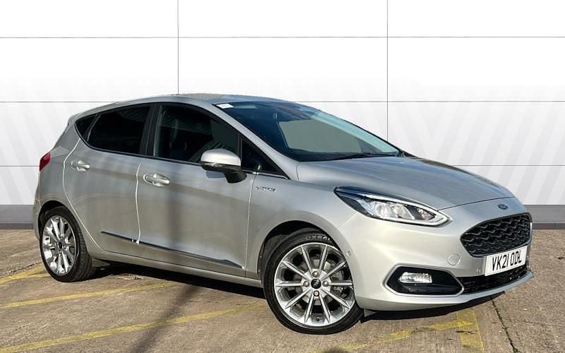 Silver Used 2021 Ford Fiesta Vignale Hatchback | £10,929 - Image 1/4
