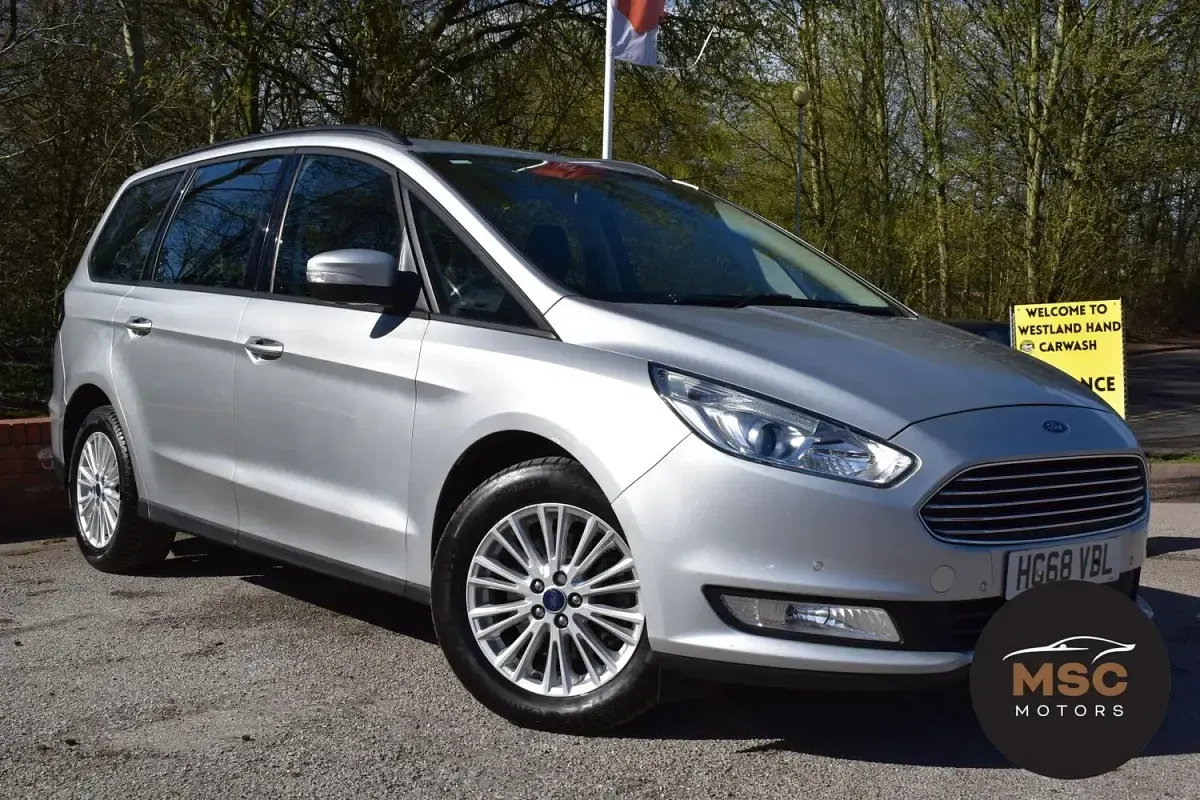 Used Ford Galaxy Zetec 150 HP (110 kW) 2019 Silver MPV