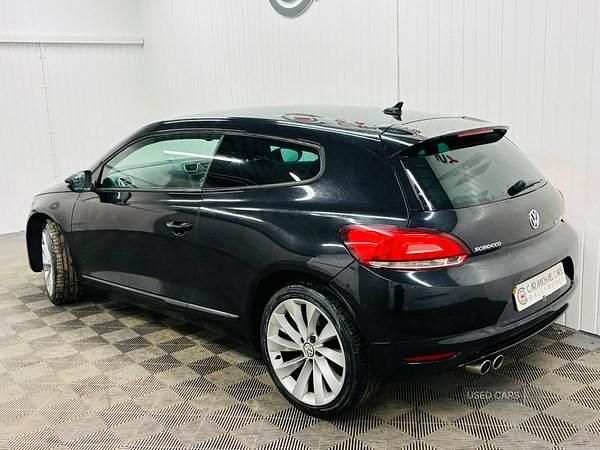 Begagnad VW Scirocco 2012 Svart Sportkupé
