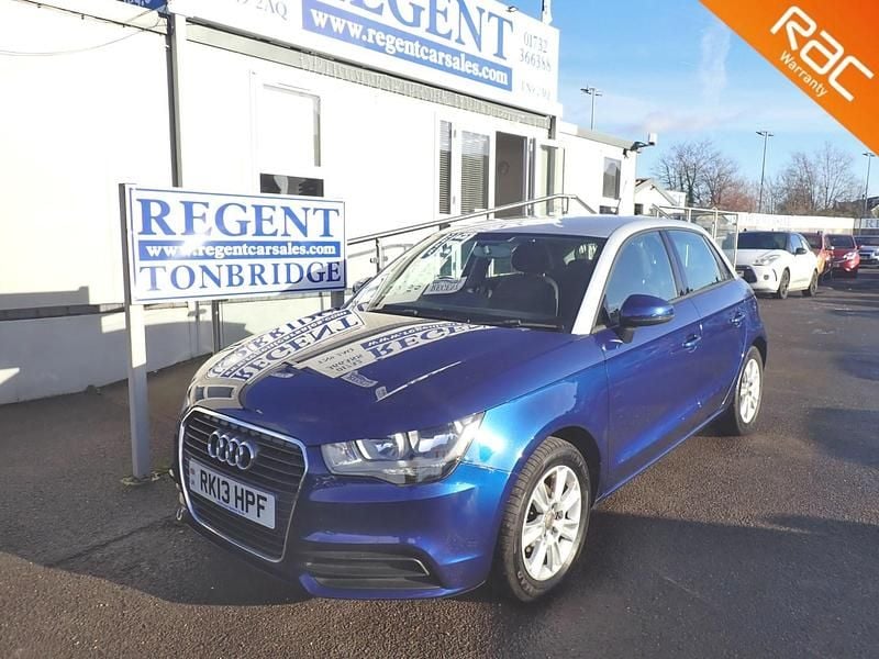 Blue Used 2013 Audi A1 Sportback Design Hatchback | £7,795 (Fair price) - Image 1/4