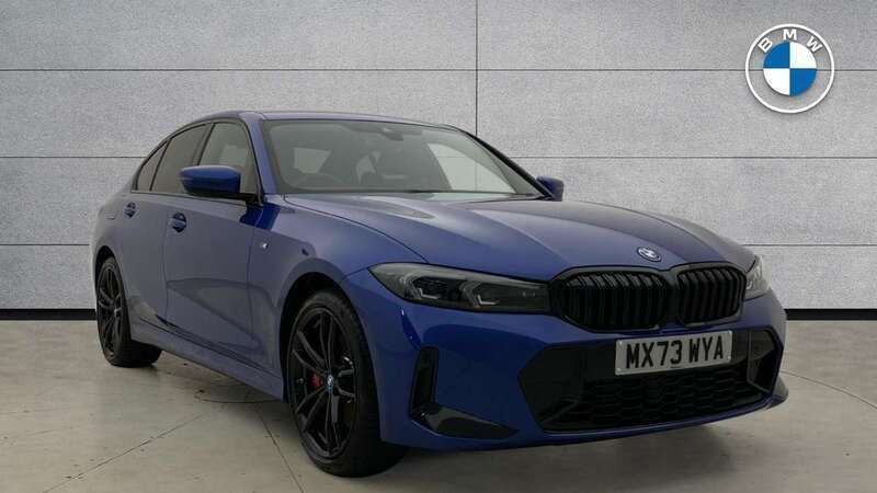 Blue Used 2023 BMW 330e M Sport Sedan | £31,990 (A bit pricey) - Image 1/3