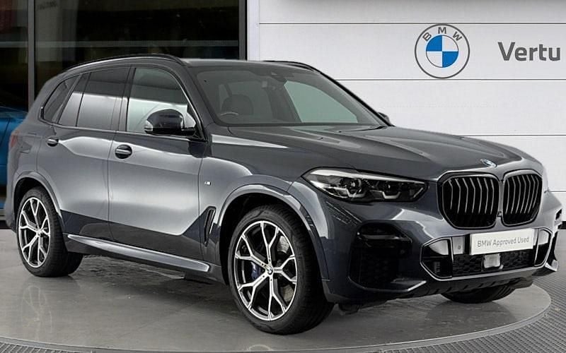 Grey Used 2022 BMW X5 M Sport SUV | £47,209 (Fair price) - Image 1/4