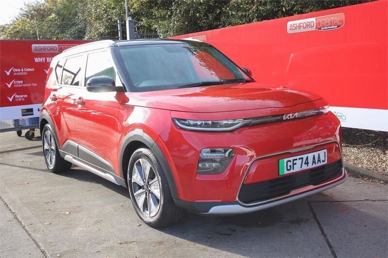 Black Used 2024 Kia Soul EV SUV | £24,995 (Expensive) - Image 1/4