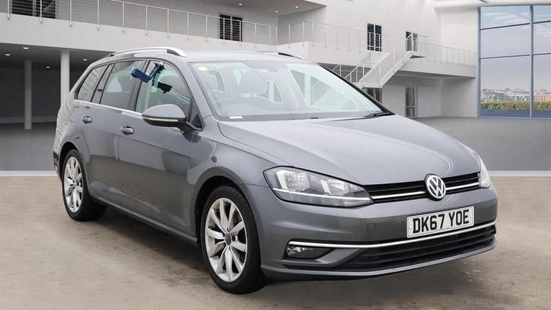 Grey Used 2017 VW Golf VII GT Estate | £8,394 (Fair price) - Image 1/4