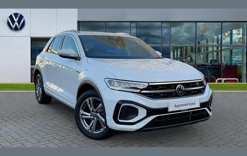 Used VW T-Roc R-line 150 HP (110 kW) 2025 White SUV