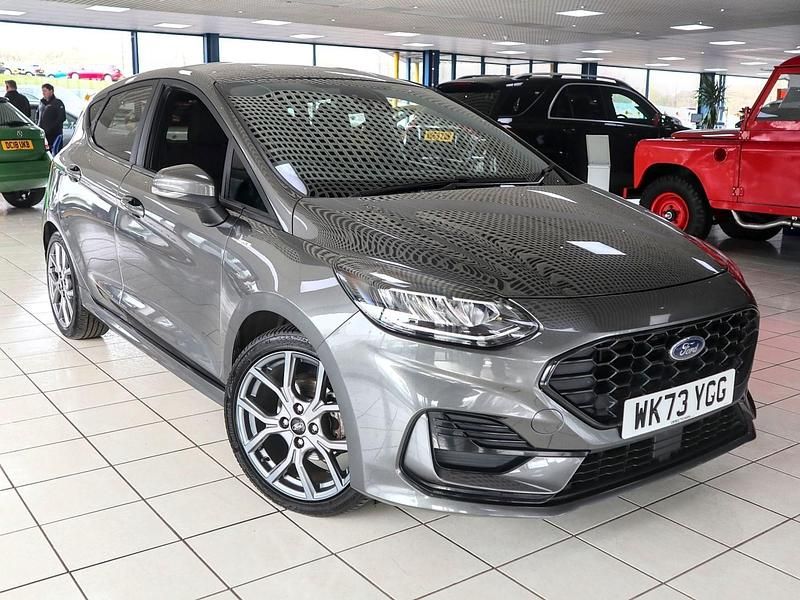 Used Ford Fiesta ST-Line 125 HP (91 kW) 2023 Grey Hatchback